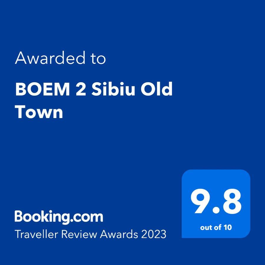 BOEM 2 Sibiu Old Town Apartment Exterior foto